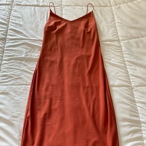 Mind code fitted dress